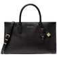 MICHAEL Scarlett Medium East West Leather Satchel