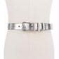 MICHAEL Women's Gold-Tone Leather Belt