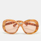 Brown Edna Oversized Sunglasses