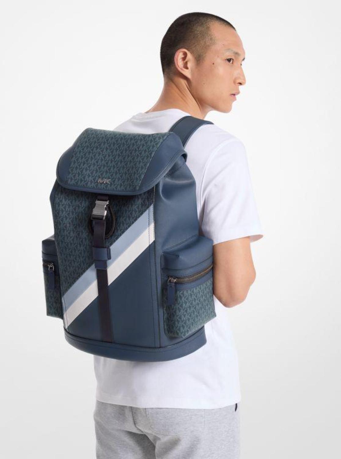 Rivington Logo Stripe Backpack