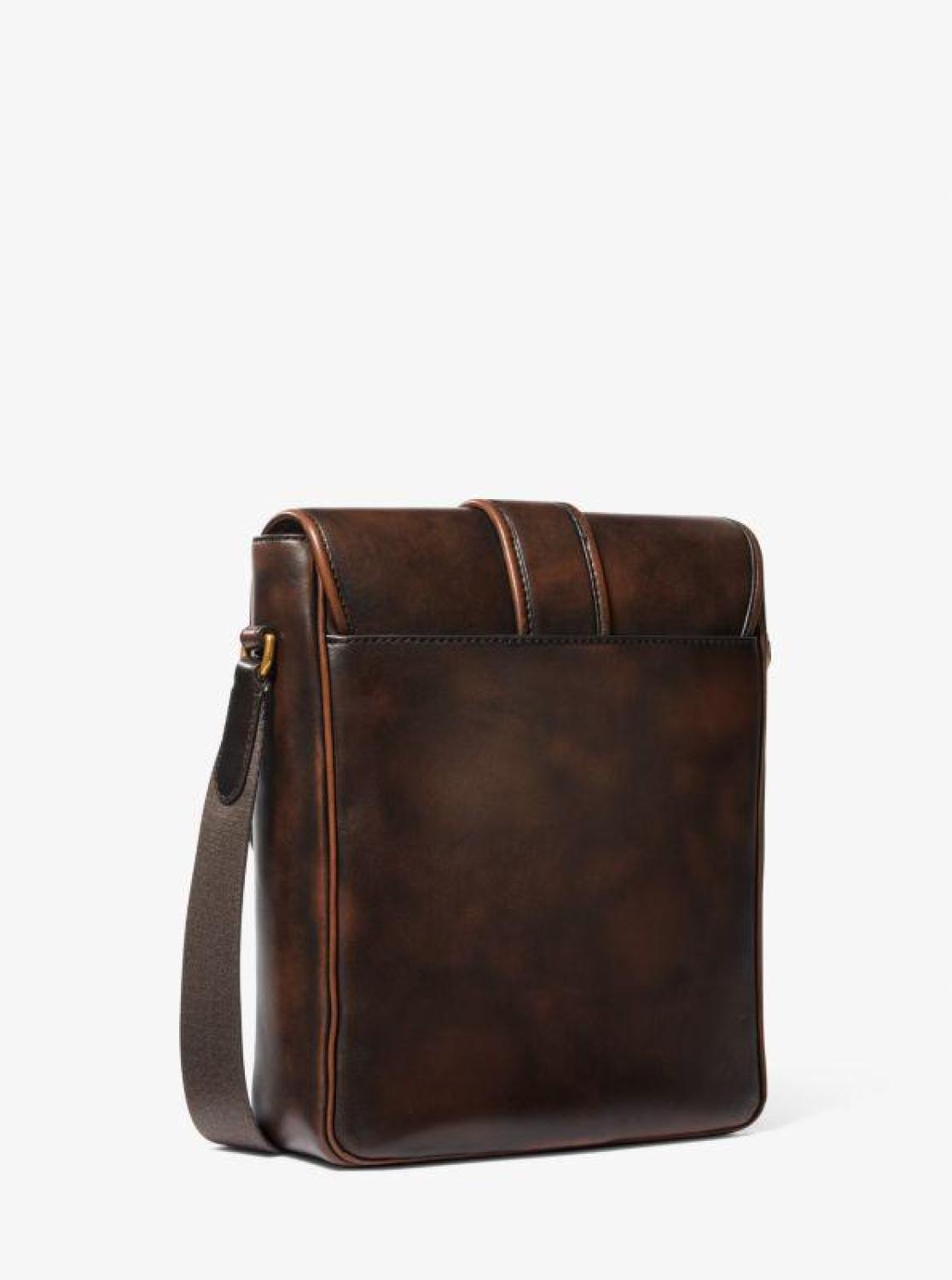 Colby Burnished Leather Crossbody Bag