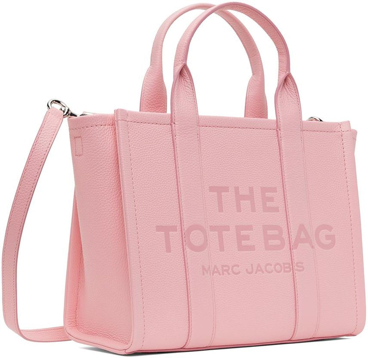 Pink 'The Leather Medium' Tote