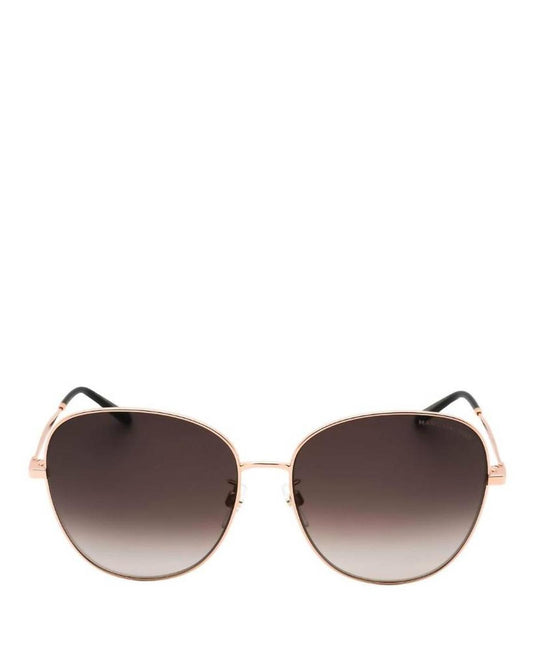 Women's Cat Eye Sunglasses In Gold Black/brown Sf