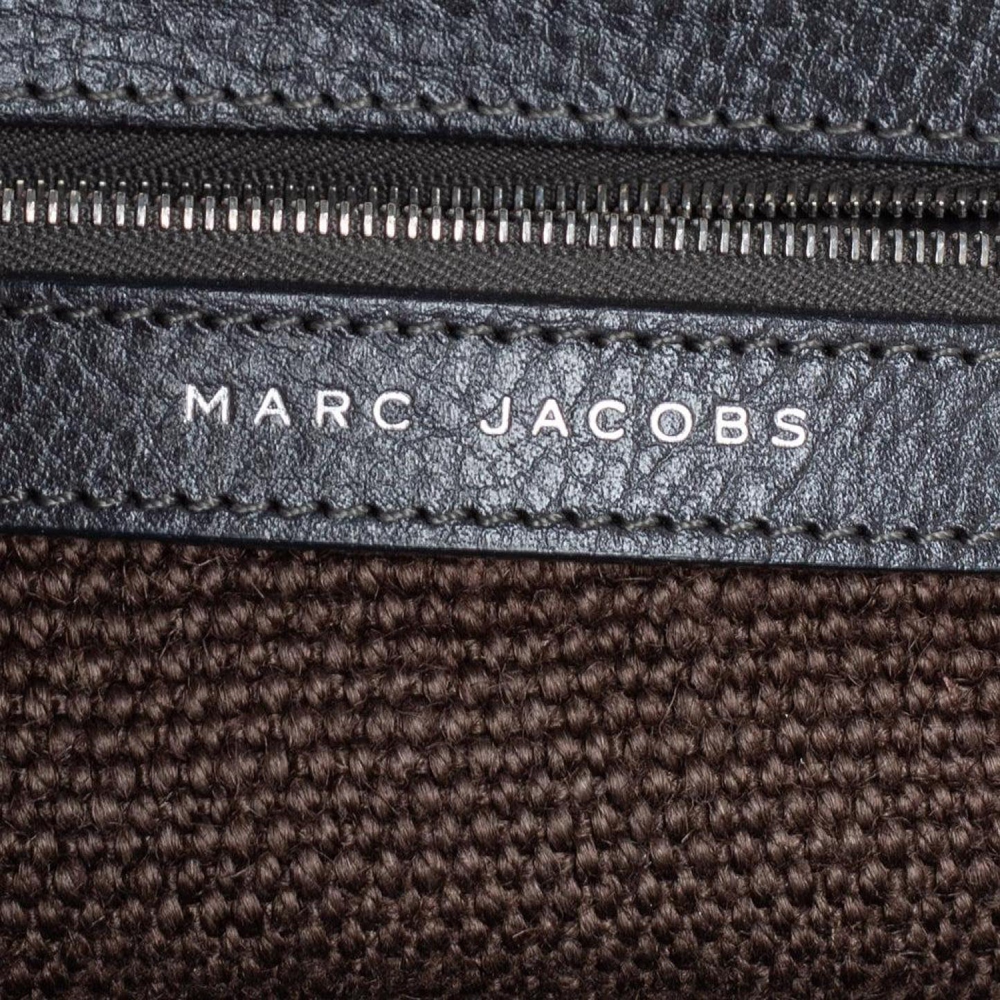 Marc Jacobs Metallic Leather Stam Satchel