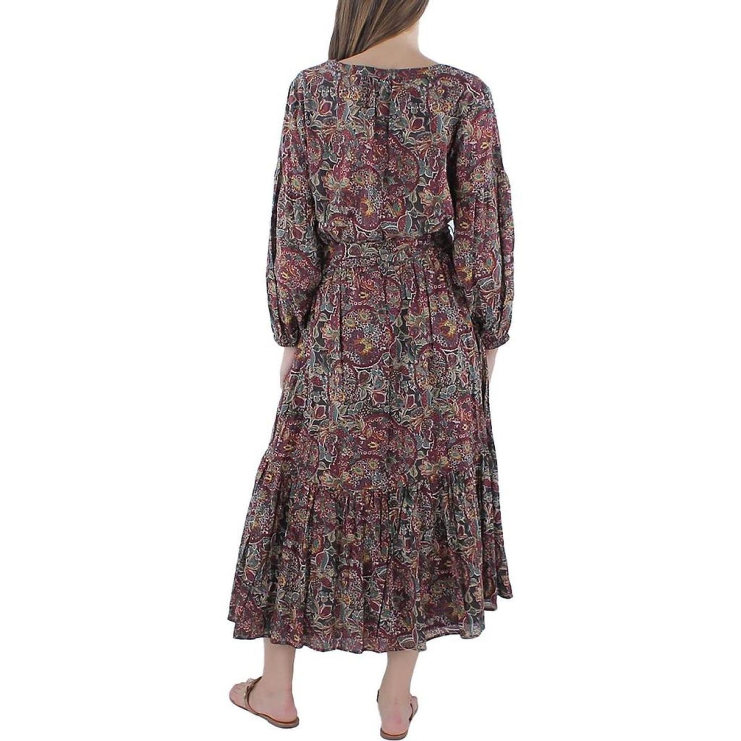 Womens Cotton Printed Shift Dress