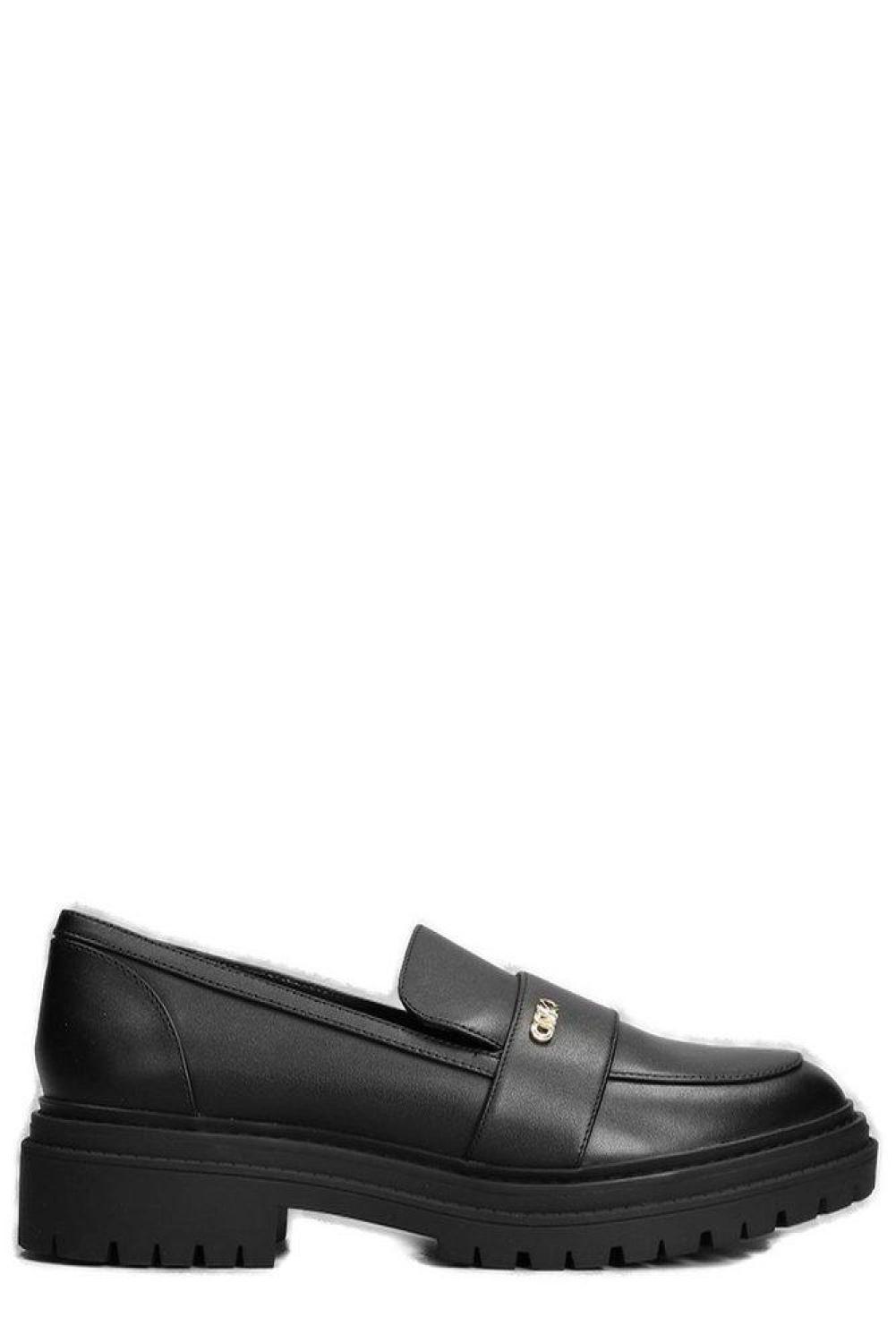 Michael Kors Parker Lug Logo Plaque Loafers