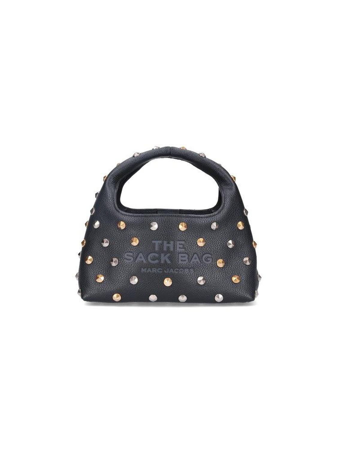 Marc Jacobs The Glam Stud Embellished Mini Sack Bag