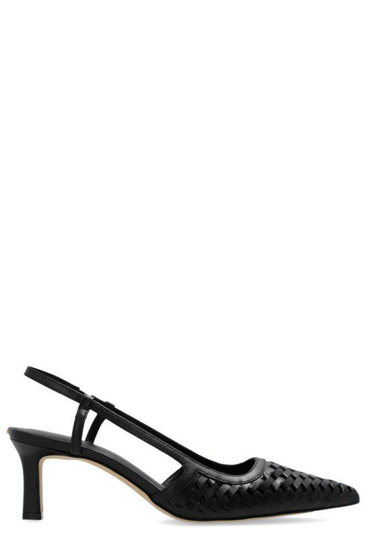 Michael Michael Kors Alora Hand-Woven Slingback Pumps