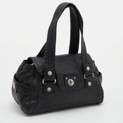 Marc By Marc Jacobs  Leather Totally Turnlock Benny Satchel