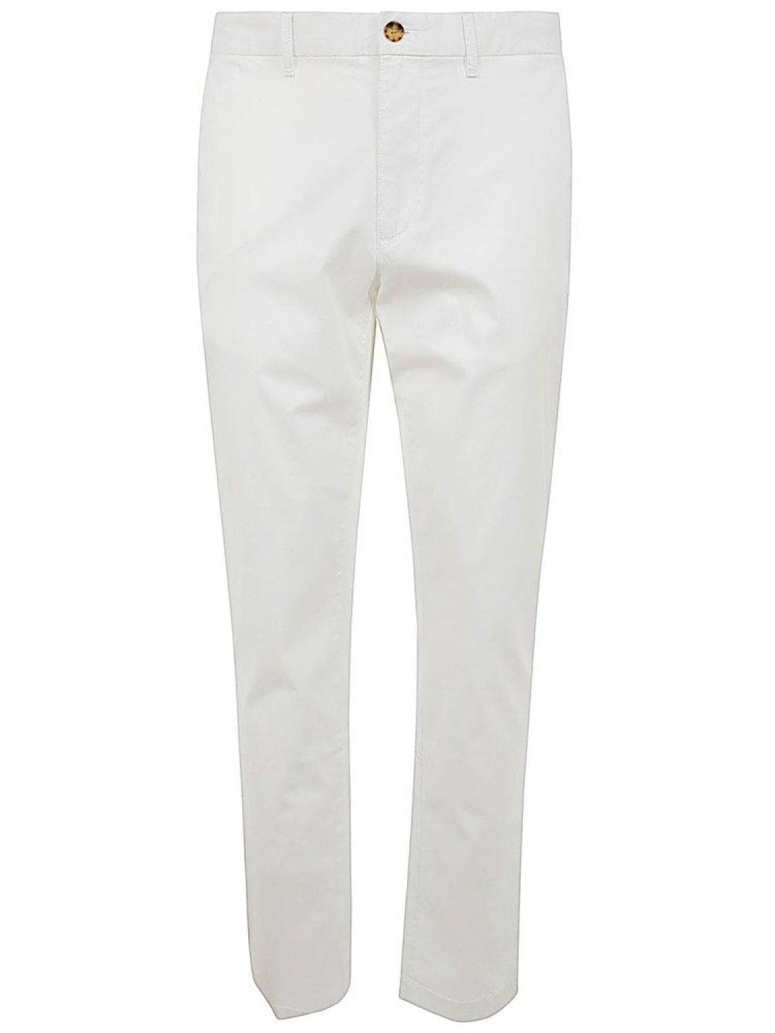 Michael Kors Logo Embroidered Straight-Leg Pants