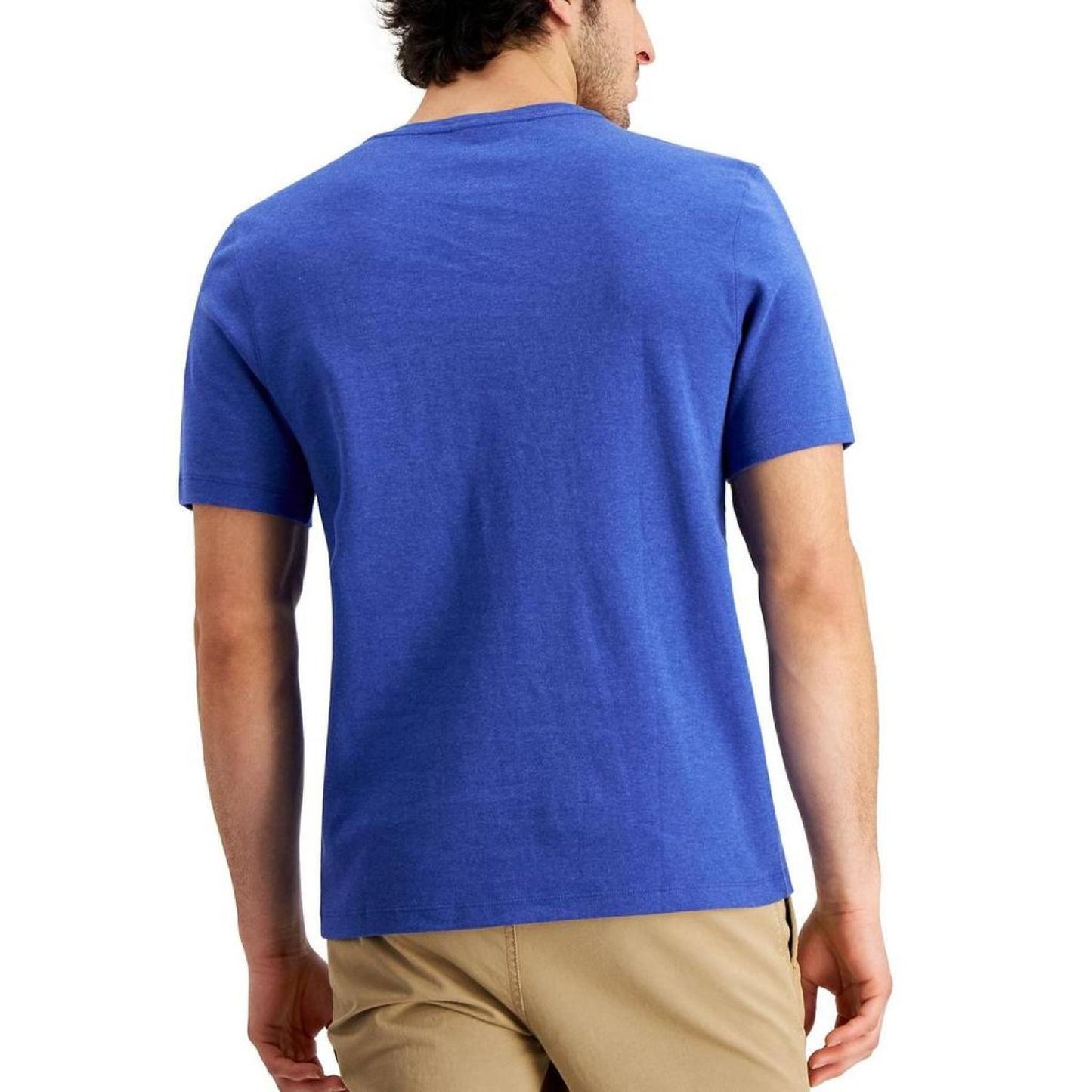 Mens Cotton V-Neck T-Shirt