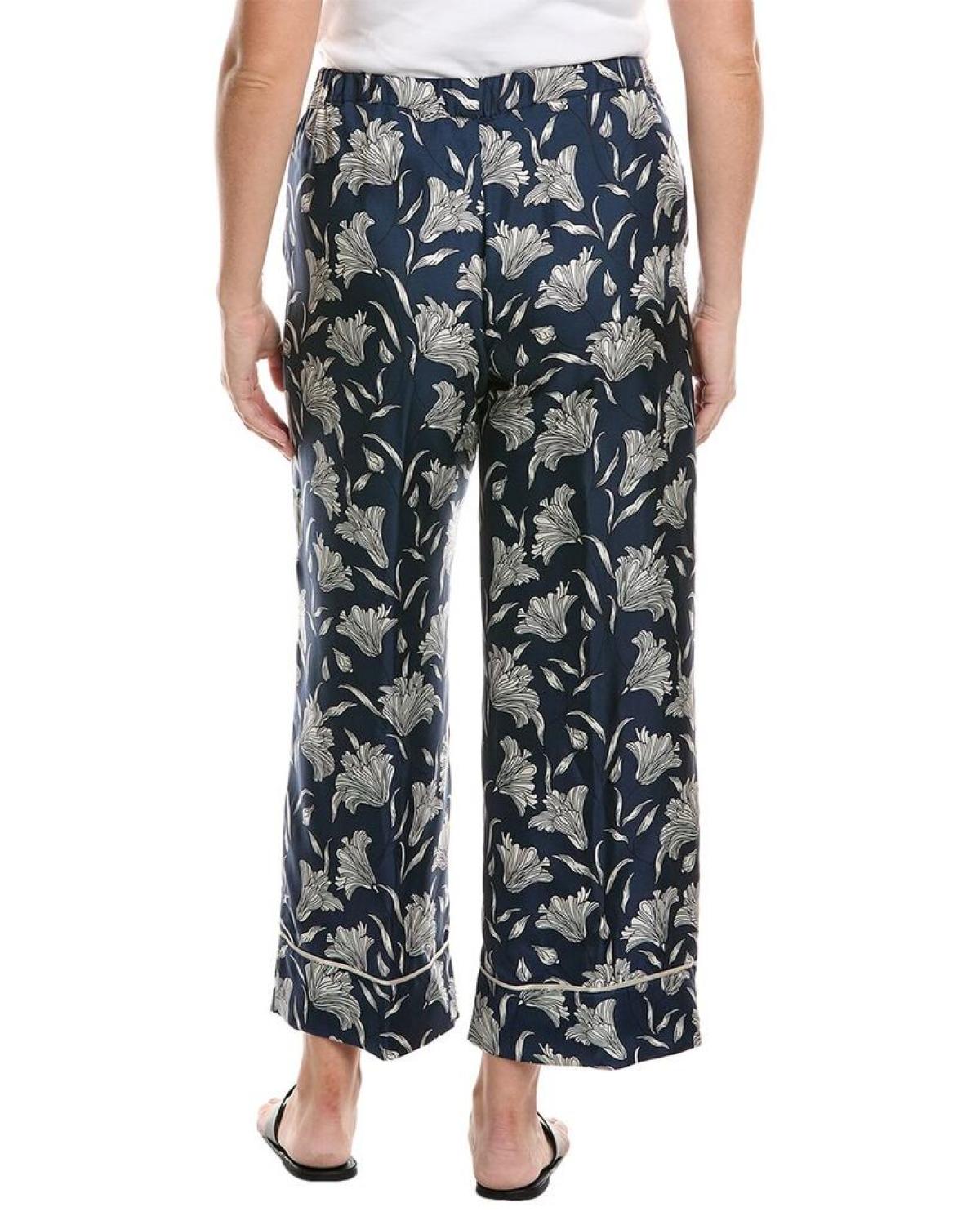 Weekend Max Mara Plus Nabulus Long Silk Trouser