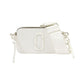 The Snapshot Crossbody -  - White - Leather