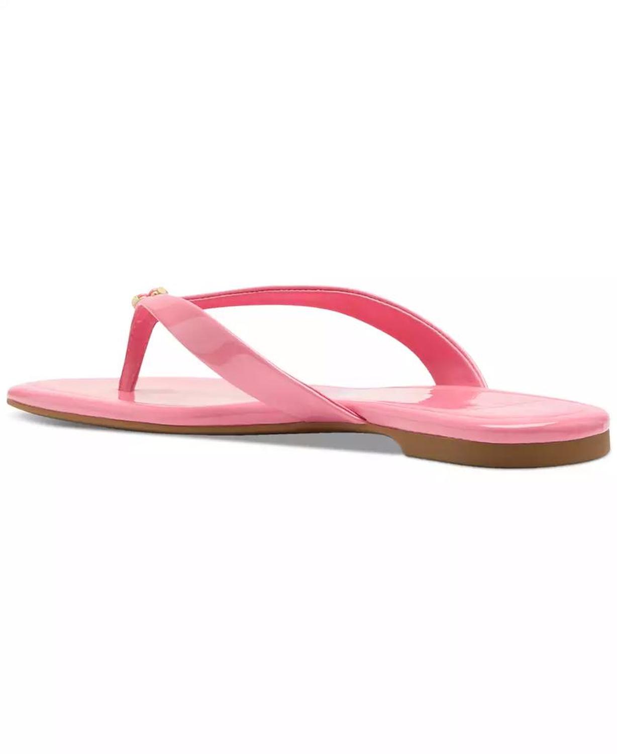 Women's Spade Flower Flip Flop Flat Sandals