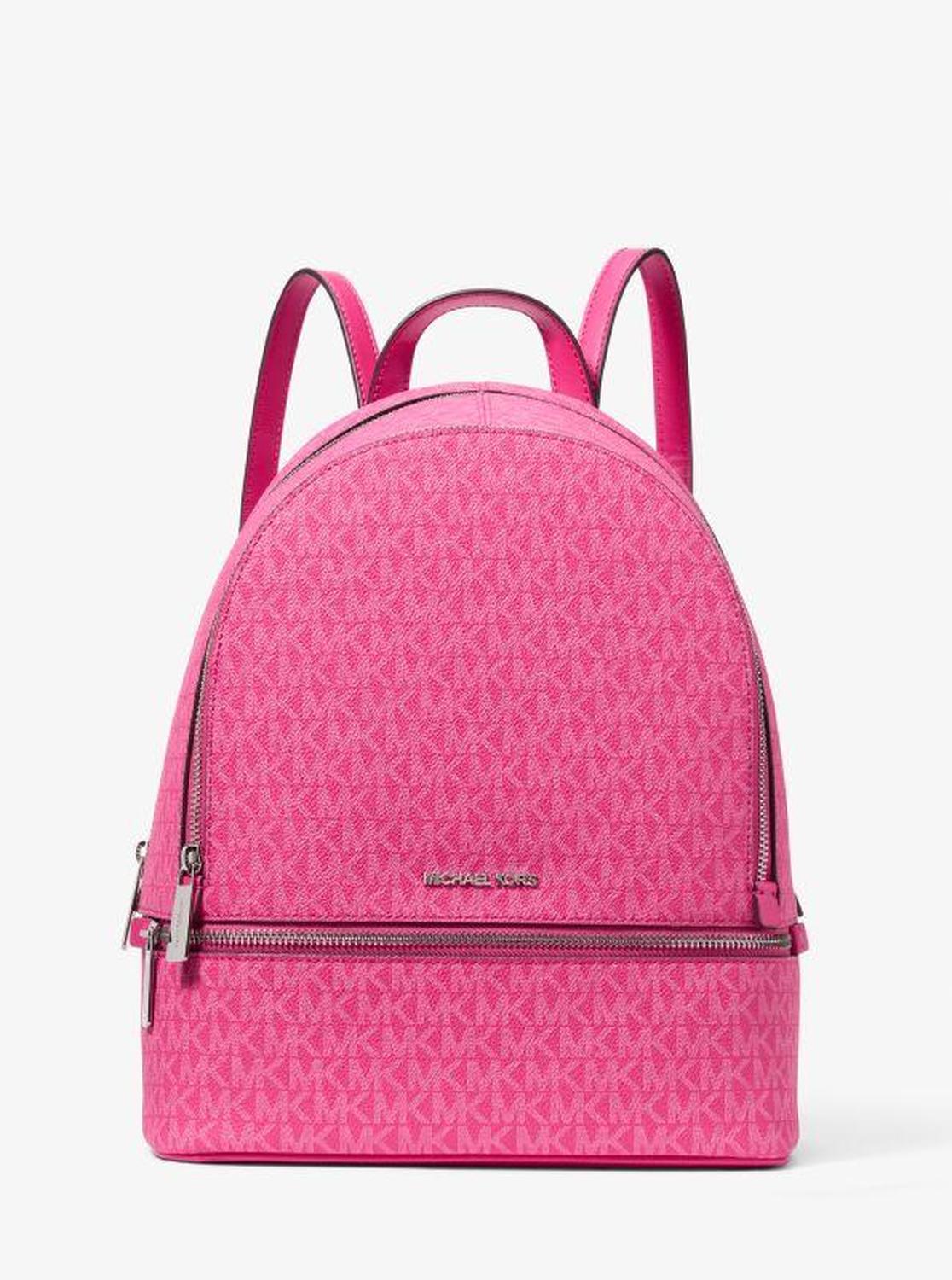 Rhea Medium Signature Logo Backpack