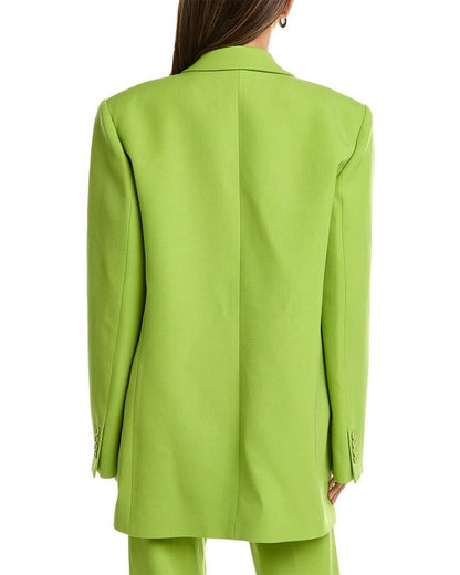 Michael Kors Collection Gabardine Wool Boyfriend Blazer