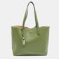 Michael Kors Green Leather Xl East West Eliza Tote