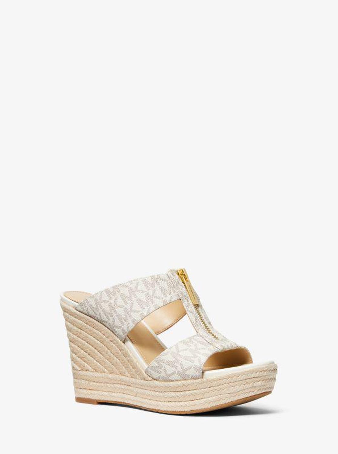 Bradley Signature Logo Wedge Sandal