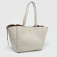 Michael Kors  Signature Coated Canvas And Leather Freya Tote