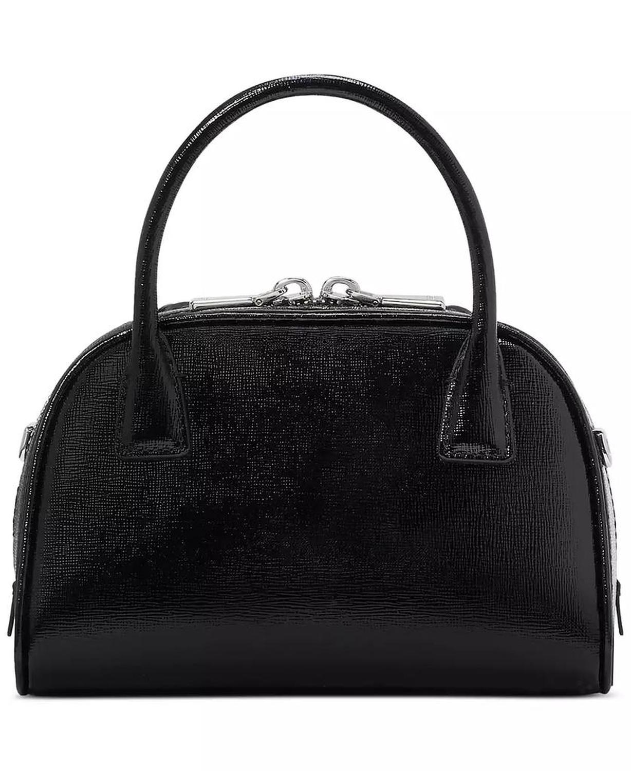 Sam Icon Shiny Saffiano Leather Mini Duffle