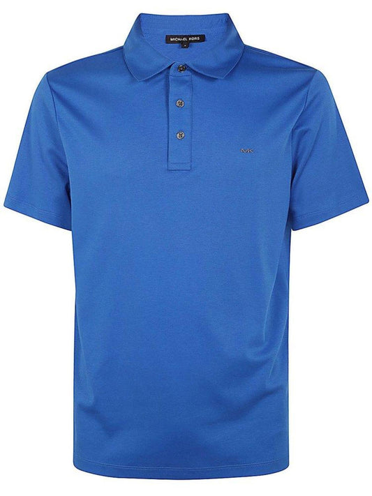 Michael Kors Logo Embroidered Polo Shirt