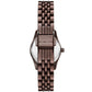 Women's Lexington Three-Hand Chocolate Stainless Steel Watch 26mm