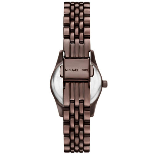 Women's Lexington Three-Hand Chocolate Stainless Steel Watch 26mm