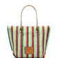 The Striped Jacquard Beach Tote Bag