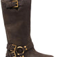 Michael Michael Kors Crosby Leather Moto Boots