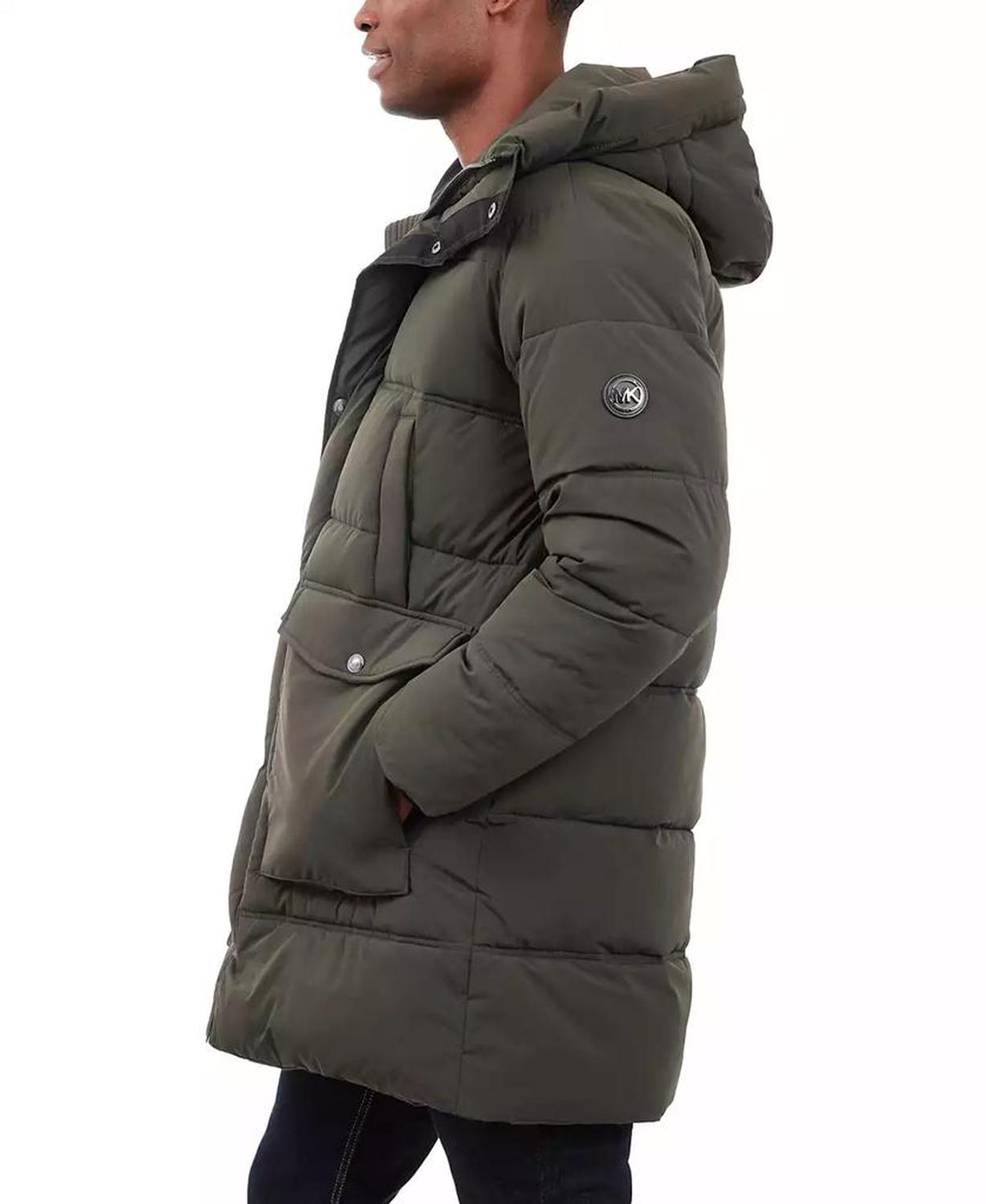 Men's Heavyweight Hooded Long Puffer Coat