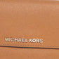 Michael Kors Tan Leather Continental Wallet..