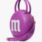 X M&M's Embellished Smooth Leather 3D Crossbody Bag