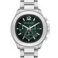 Men's Sage Chronograph Silver-Tone Stainless Steel Watch 42mm