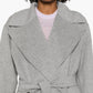 Olanda Coat In Light Grey