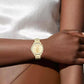 Women's Kitt Gold-Tone Stainless Steel Bracelet Watch