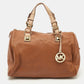 Michael Michael Kors Leather Grayson Boston Bag