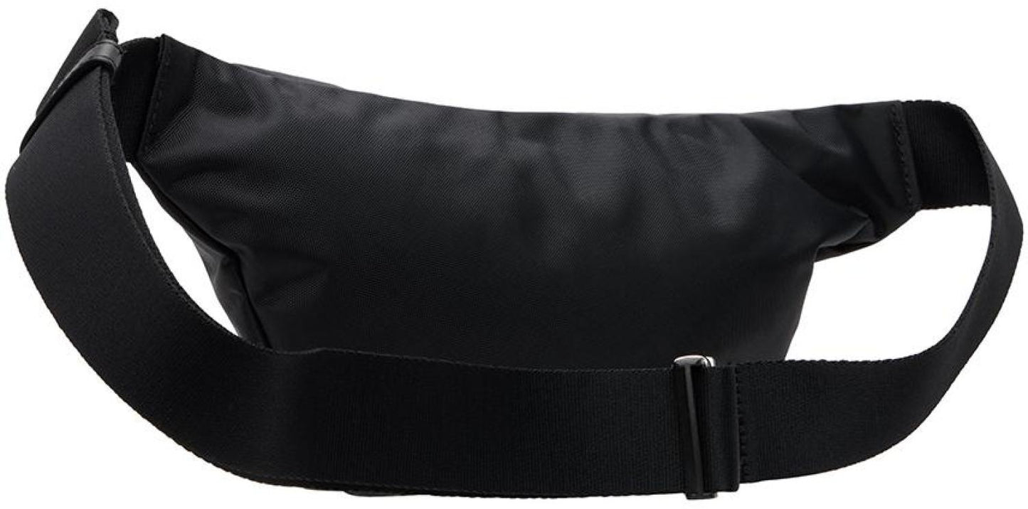 Black 'The Biker Nylon' Belt Bag