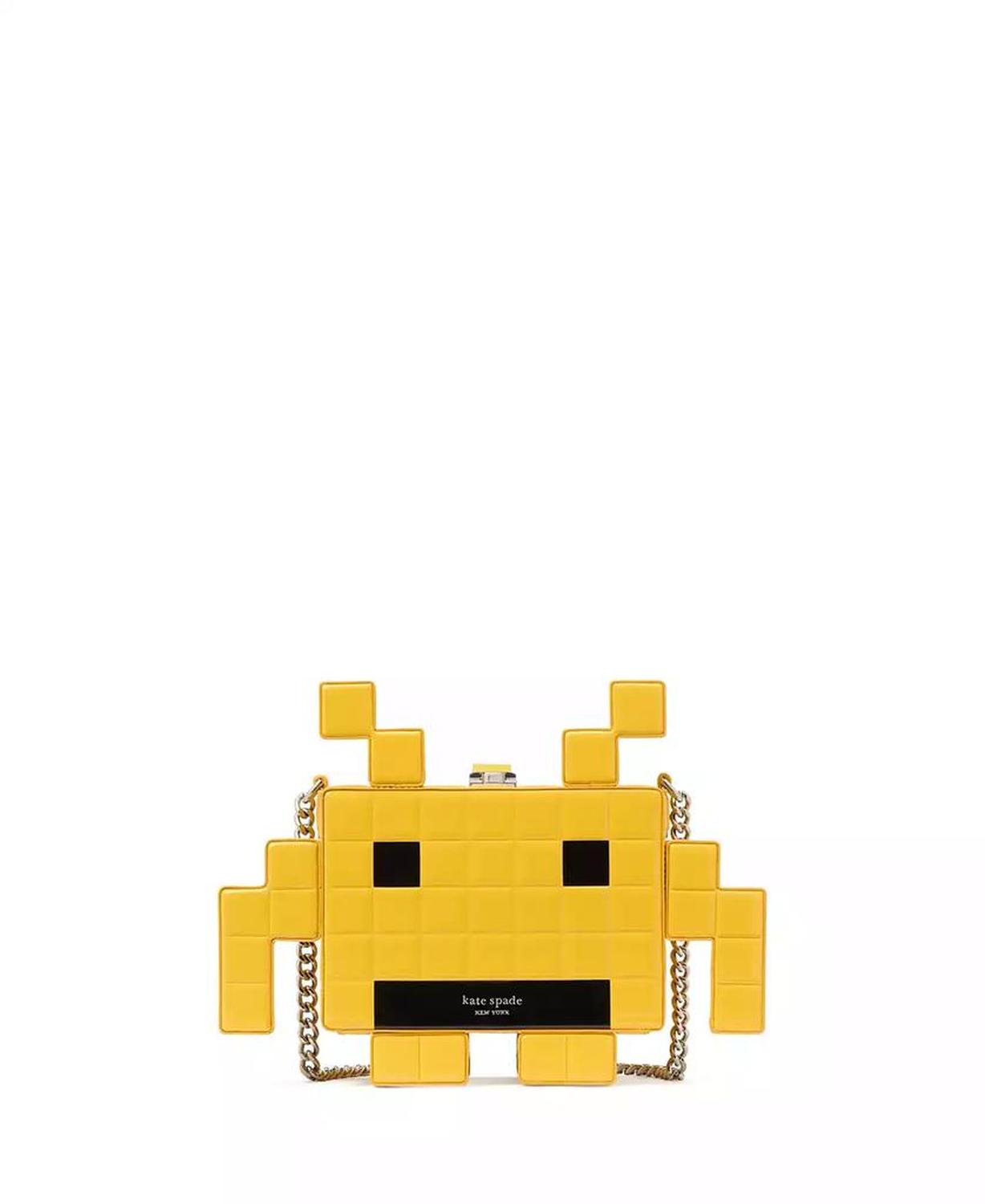 Space Invaders 3D Alien Small Crossbody Bag