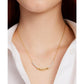 Gold-Tone Love You, Mom Crystal Necklace, 16" + 3" extender