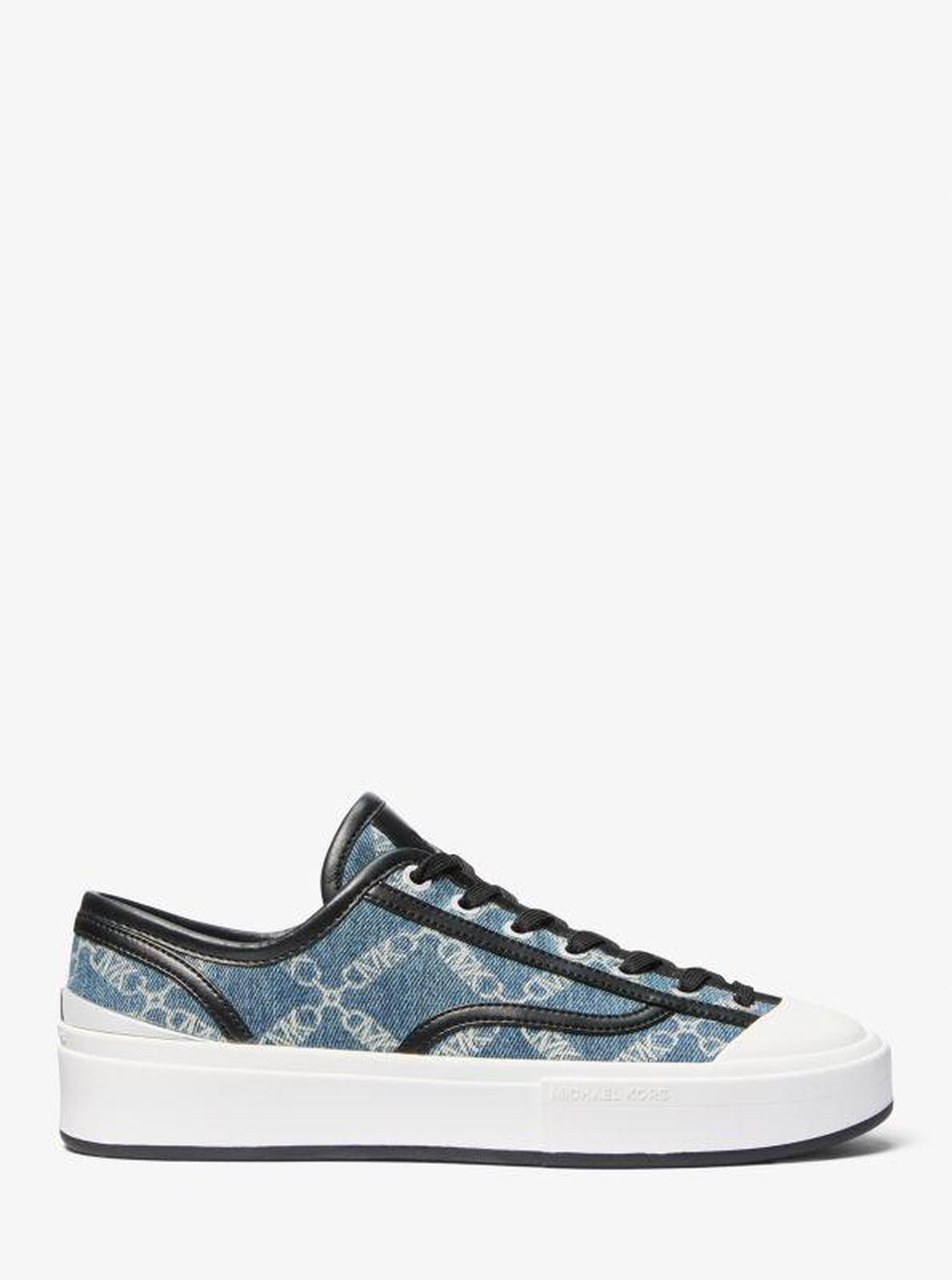 Jude Empire Diamond Jacquard Denim Sneaker