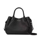 Dumpling Large Satchel Bag In Black