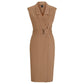 Women's Belted Wrap Dress