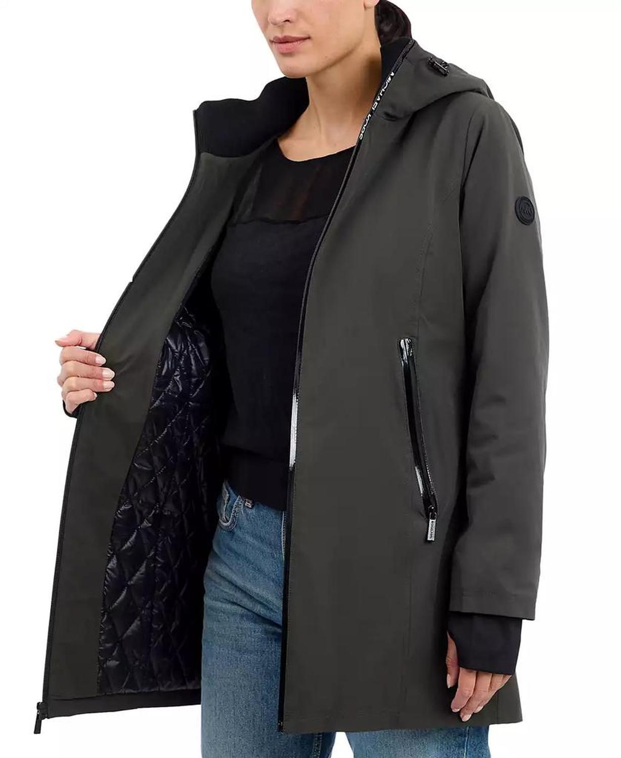 MICHAEL Women's Hooded Softshell Coat