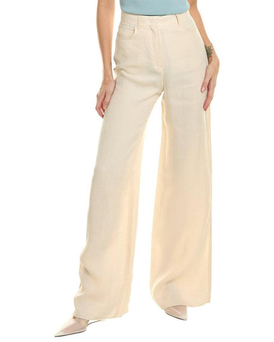 Max Mara Studio Numana Long Linen Trouser