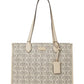 Spade Flower Coated Canvas Market Tote