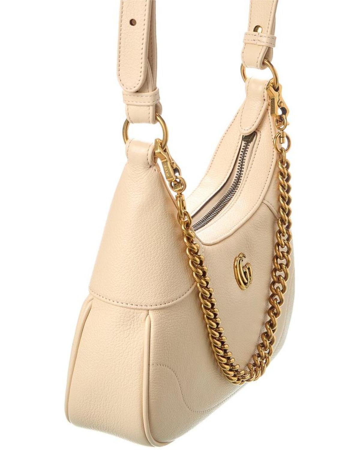 Gucci Aphrodite Small Leather Hobo Bag