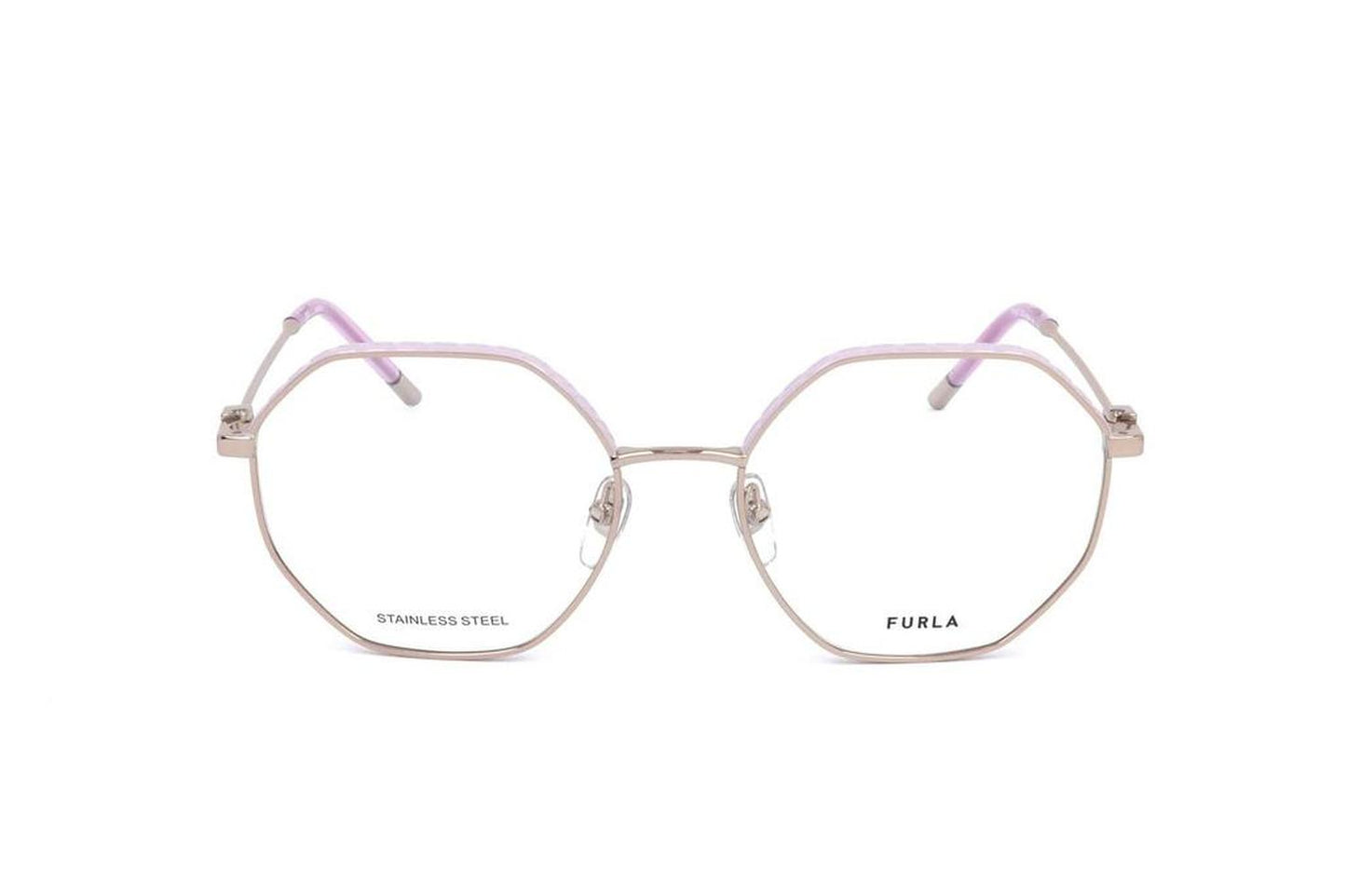 Furla Geometric Frame Glasses