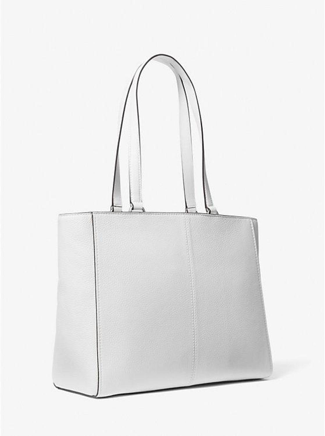 Samira Large Pebbled Leather Tote Bag