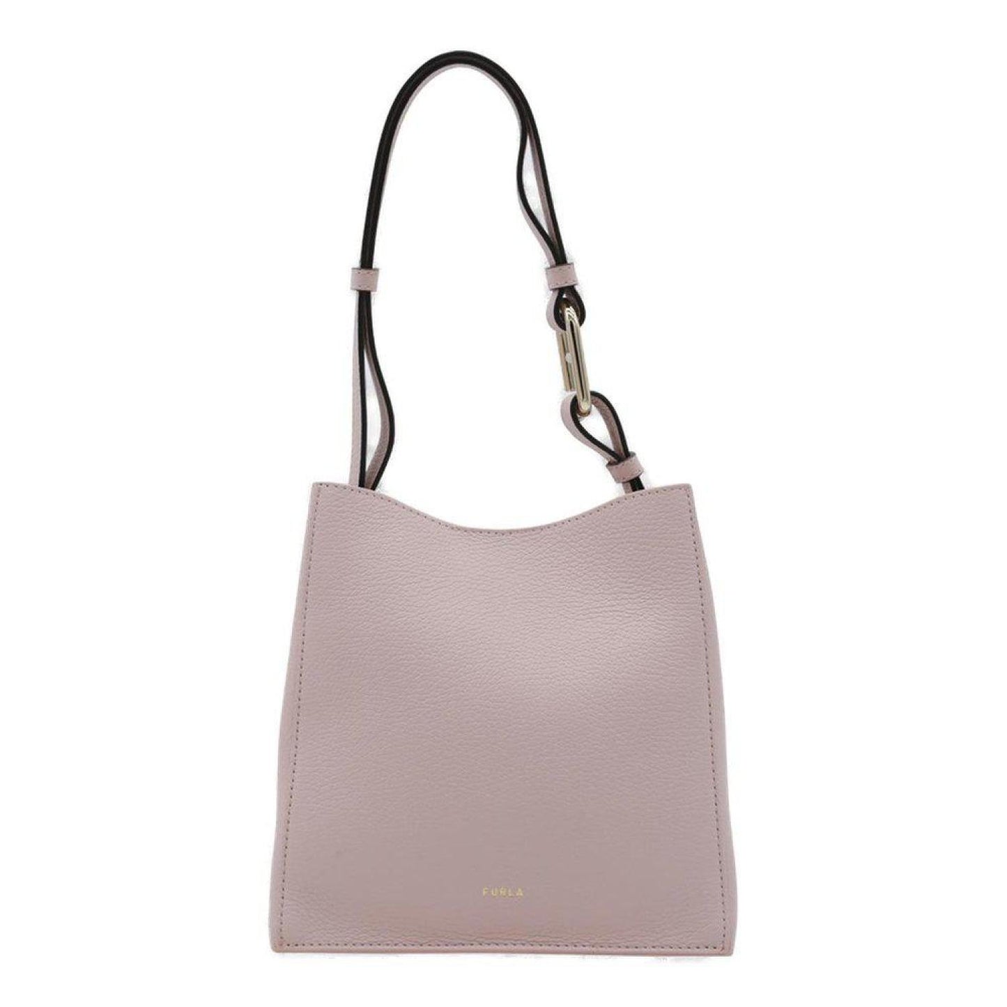 Furla Nuvola Logo Printed Mini Bucket Bag