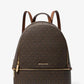 Rhea Medium Signature Logo Backpack